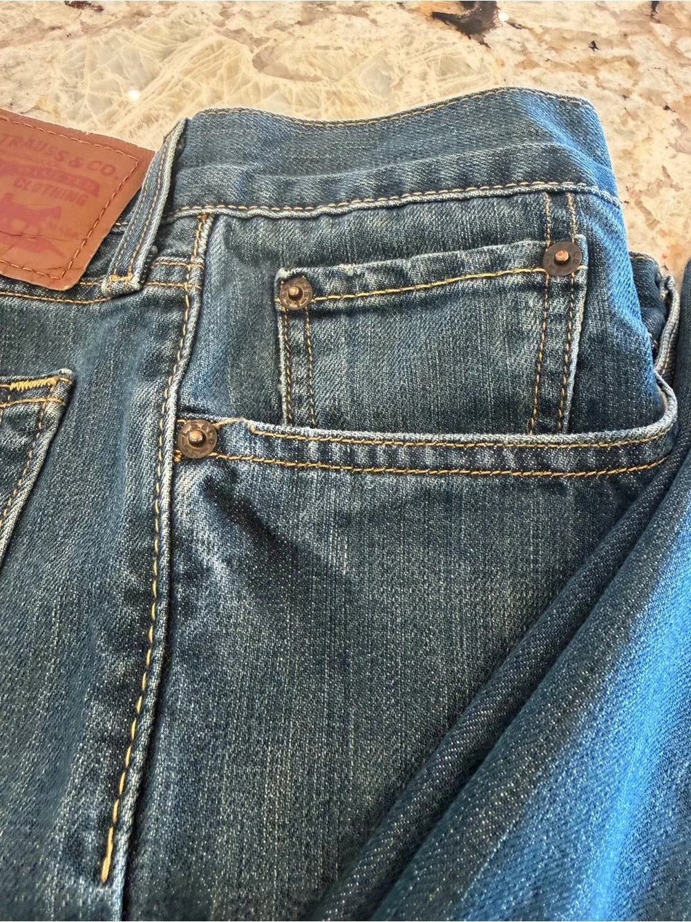 VINTAGE Levi's 527 Bootcut Jeans Men's 34x32 Blue Cotton Denim Medium Wash Y2K